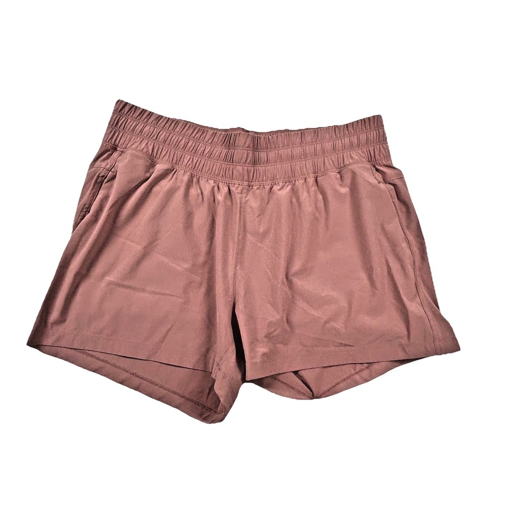 Free Fly Shorts Womens XL Breeze Pull-On Atheltic Gym Workout Running Mauve